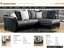 Tablet Screenshot of functionalfurniturenyc.com